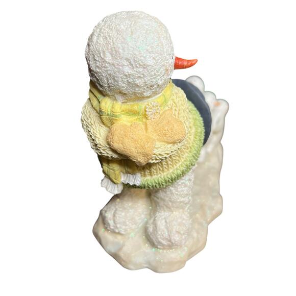 RUSS Ice Sculptures Slushing Through the Snow Snowman & Penguin Figurine - Picture 6 of 8